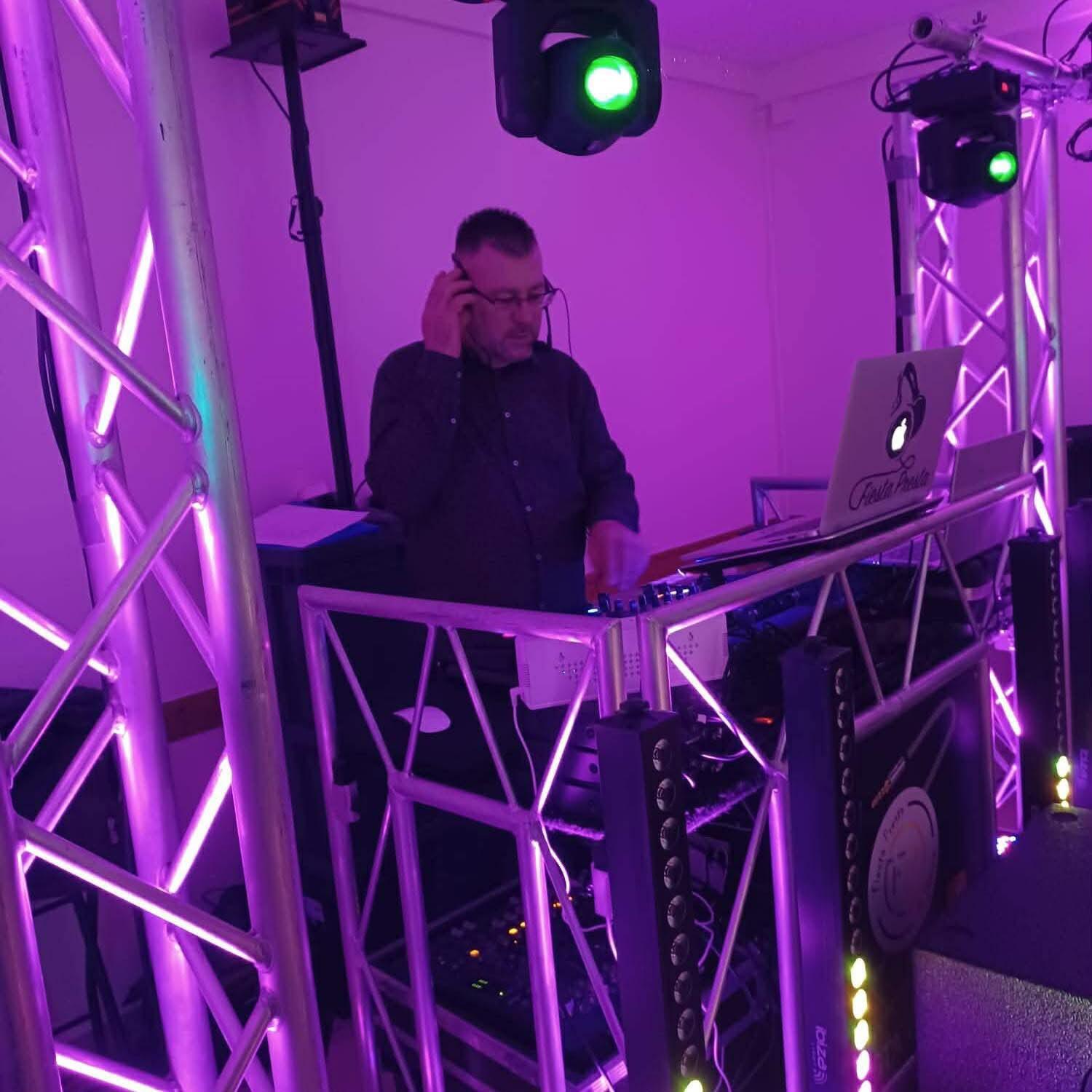 Jérôme Paemelaere, DJ animateur professionnel Fiesta Presta
